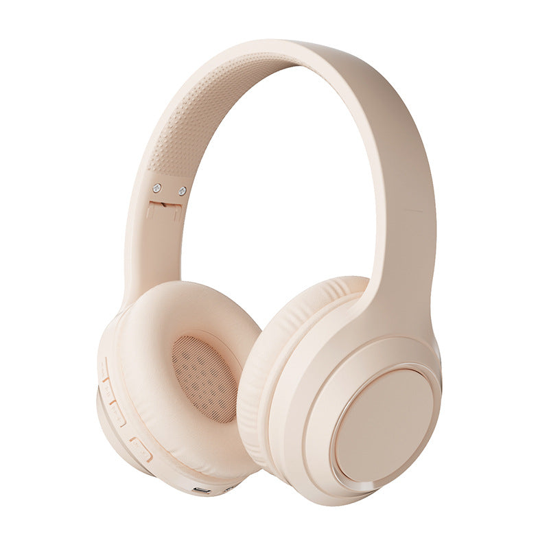 Bluetooth Over Ear Headphones With A Foldable All Around Ear Design And A Built In Card Slot