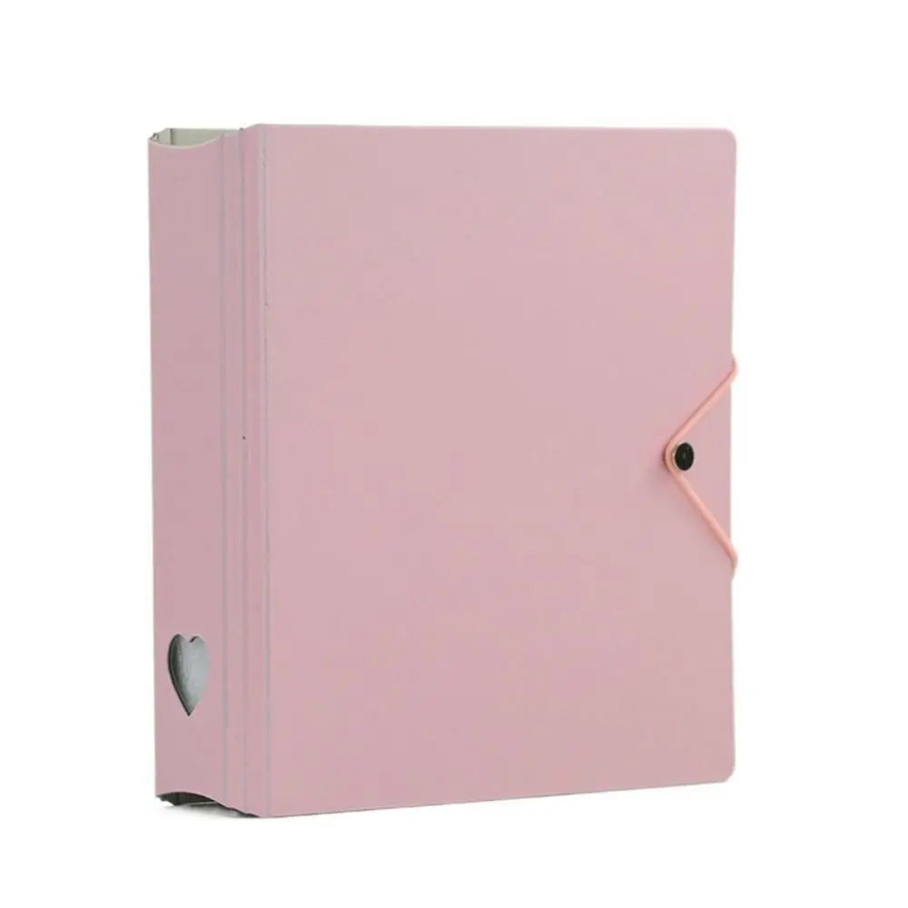 A5 Macaron Color Hollow Album New PP Photocard Binder Photo Collect Photo Folder Card Storage Album Storage Stationery