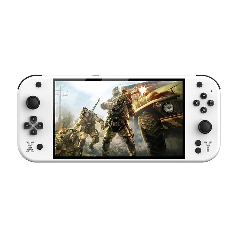 G90 7-inch 64GB 4000mAh portable handheld game console arcade suitable for PSP/PS1 retro TV game controller boys' gift