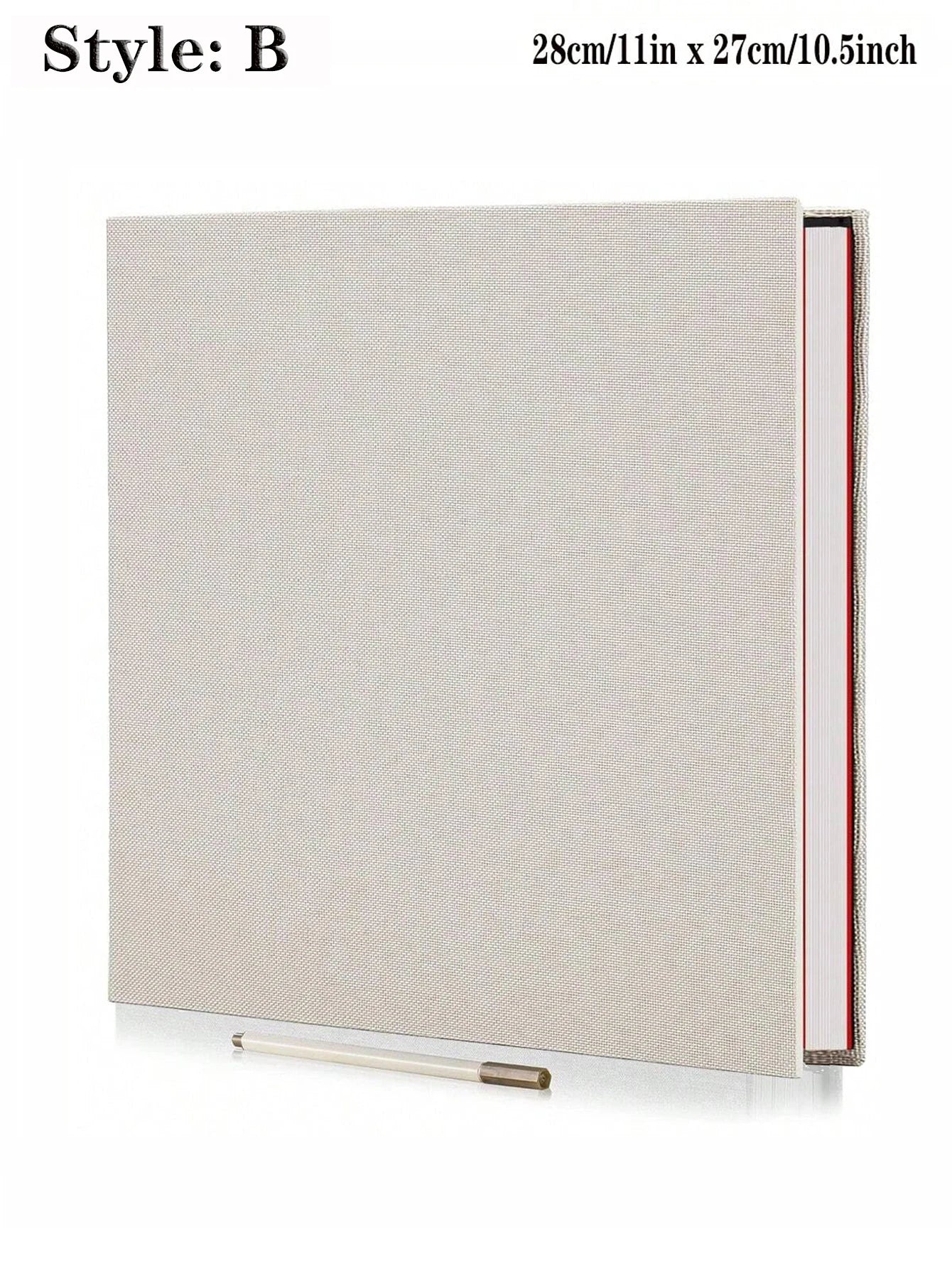 1pc Linen Photo Album Self Adhesive Scrapbook Album for 2x3 4x6 5x7 8x10 Pictures DIY Photo Book Birthday Gifts for Women Mom