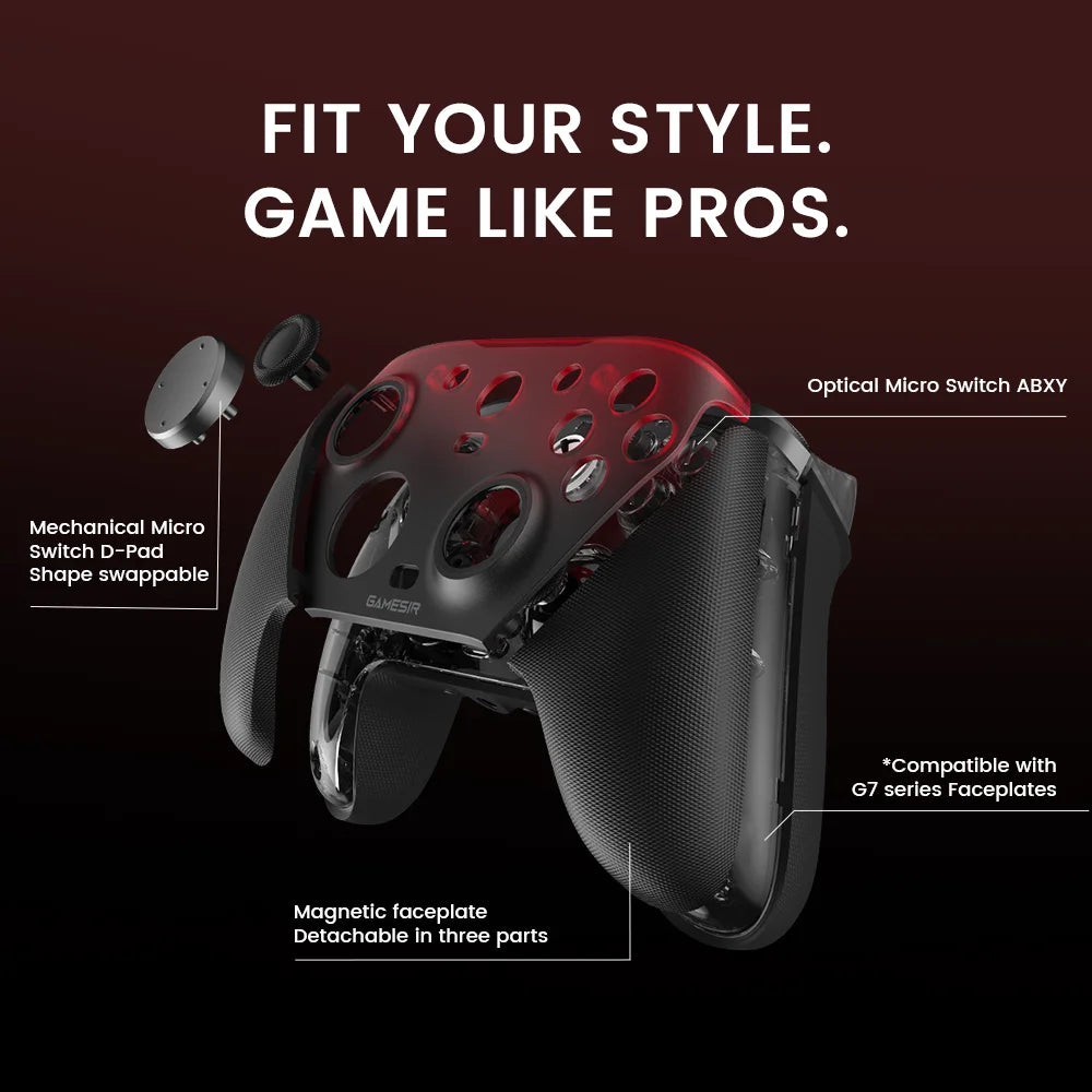GameSir G7 Pro Xbox Gaming Controller Wired Gamepad for Xbox Series X|S, Xbox One X|S, Steam, PC, Android with Charging Dock