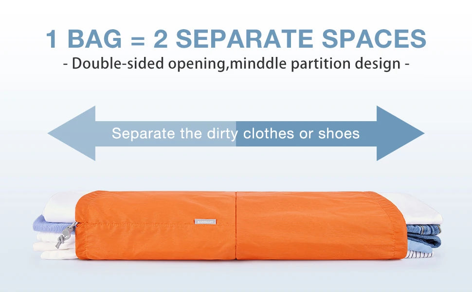 BAGSMART Packing Cubes Compression Storage Bag Travel Lightweight Suitcase Organizer Accessories  Luggage Organizer Travel Bag