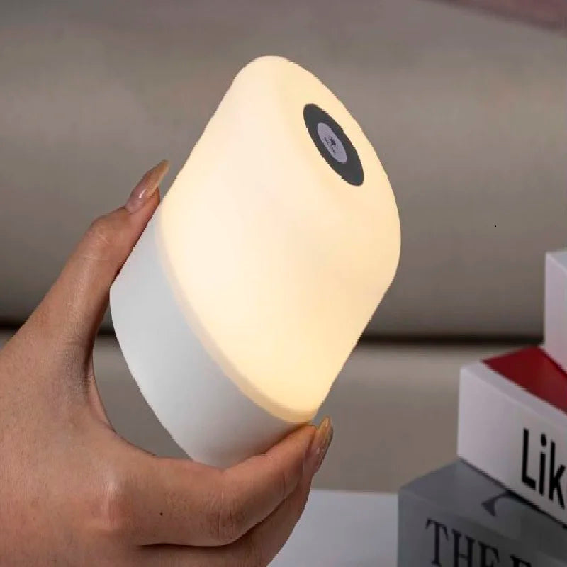 3 Color Led Night Light Touch Switch Dimmable Table Lamp Baby Nursery Feeding Bedside Lamp USB 5V Portable Room Decor Light