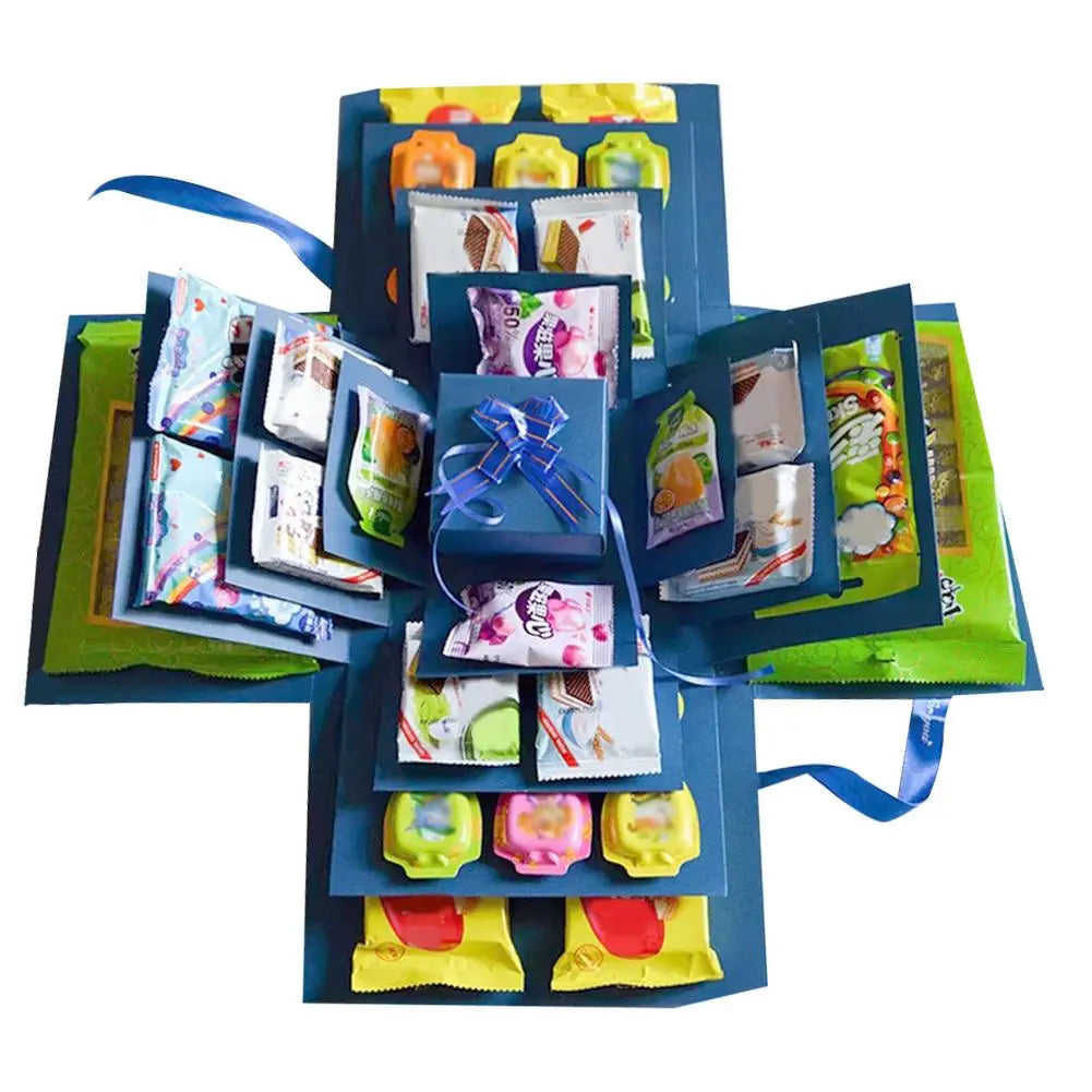 DIY Explosion Photo Album Gift Box DIY Scrapbook Lovely Surprise Explosion Couple Box Love Memory Anniversary Gift