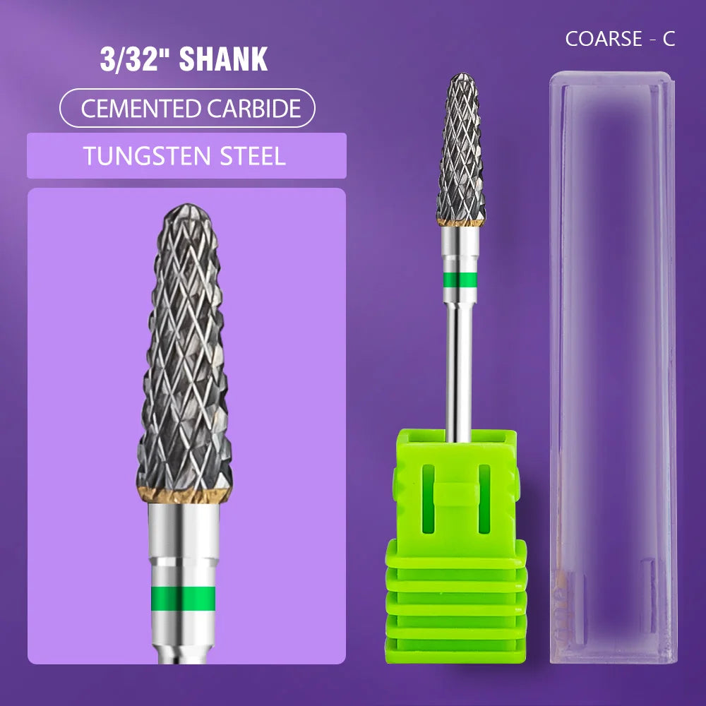 1pc Nail Drill Bit Rotate Burr Milling Nail Cutter Bits Electric Drill Machine For Manicure Pedicure Tools