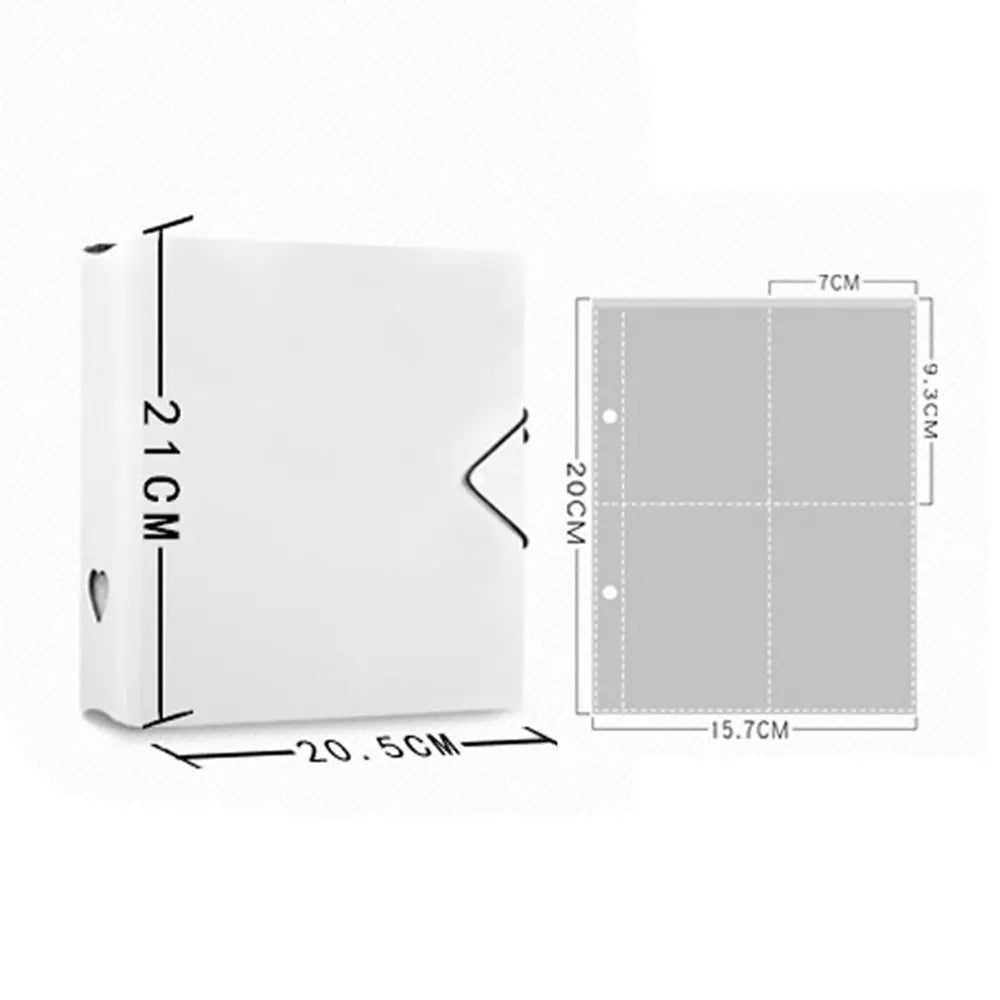 A5 Macaron Color Hollow Album New PP Photocard Binder Photo Collect Photo Folder Card Storage Album Storage Stationery