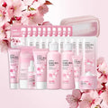 Sakura Skincare Set, 29pcs/set Deep Cleansing & Moisturizing Skin Care Kit, Facial Skin Care Product for Women & Girls