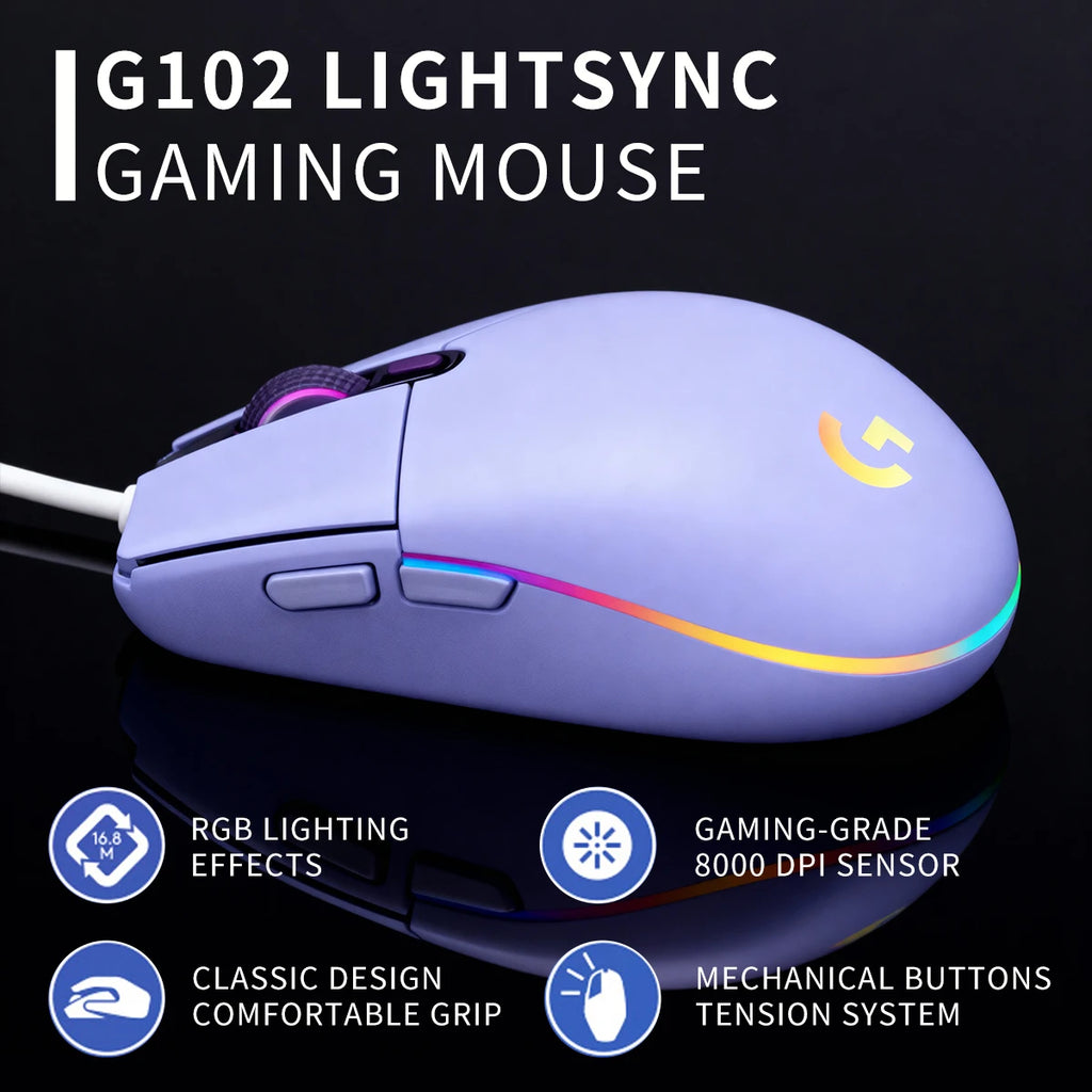 Logitech G102: The RGB Mouse for Budget Gamers