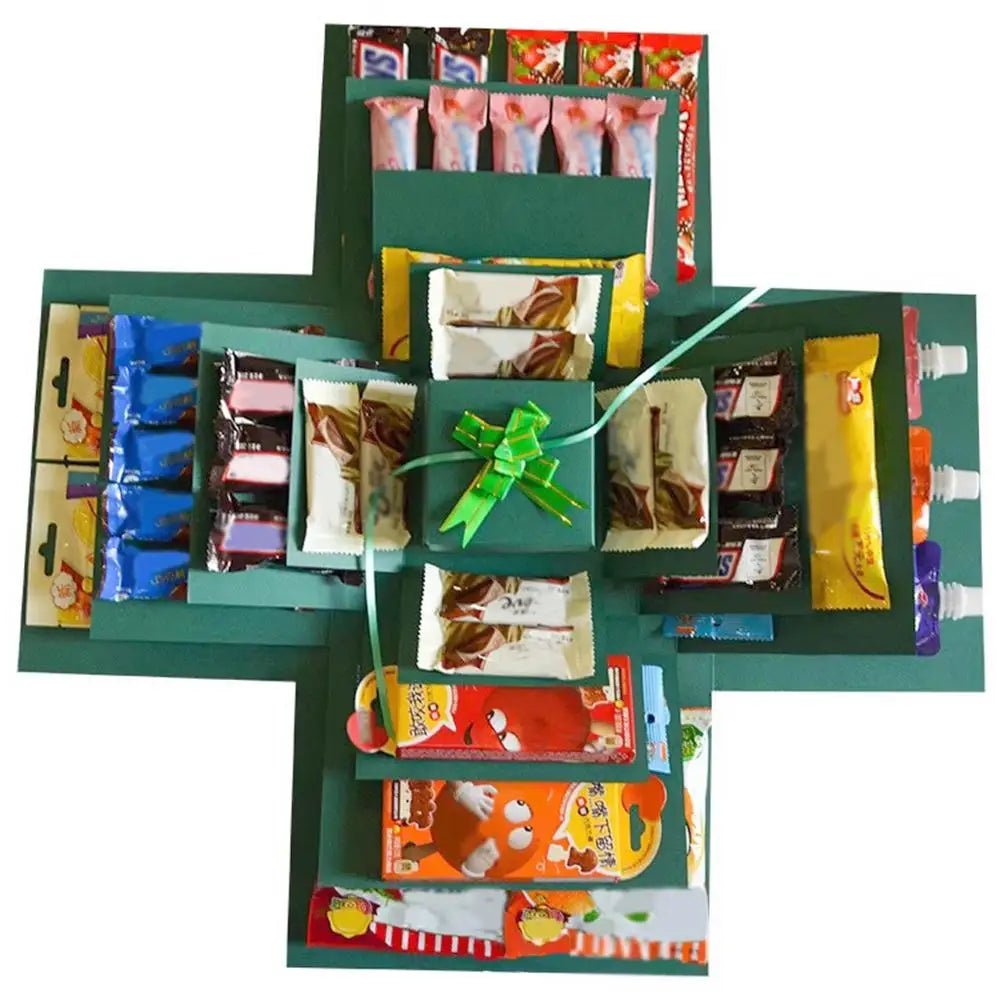 DIY Explosion Photo Album Gift Box DIY Scrapbook Lovely Surprise Explosion Couple Box Love Memory Anniversary Gift