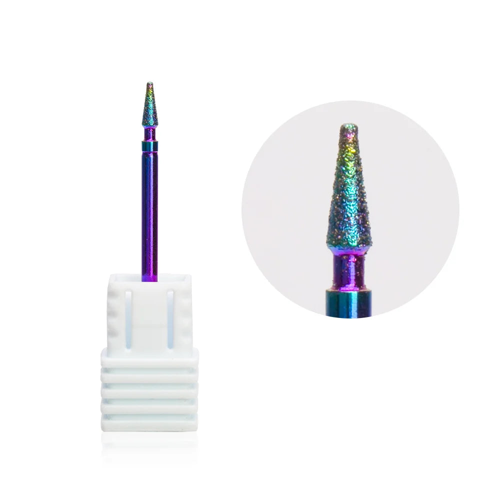 1pc Nail Drill Bit Rotate Burr Milling Nail Cutter Bits Electric Drill Machine For Manicure Pedicure Tools