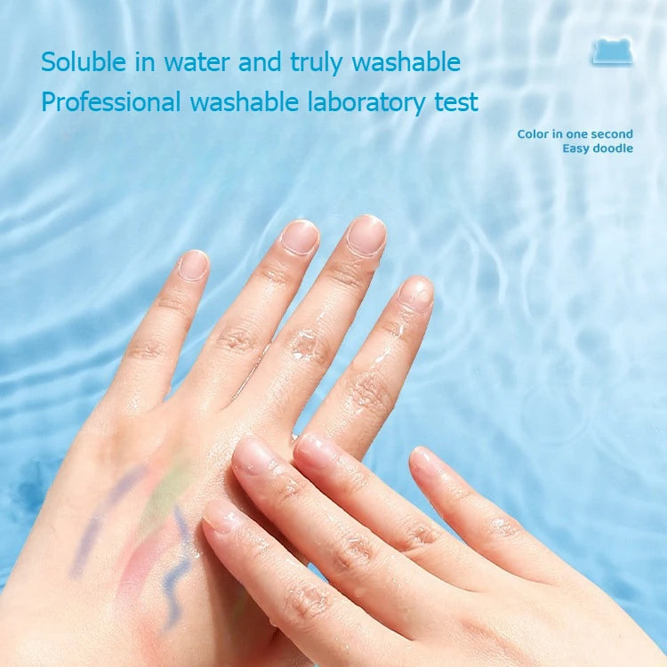 Jumbo Crayons for Toddlers Crayons Non Toxic Washable Oil Painting, Silky Large Crayons, Safe for Babies and Children Gifts