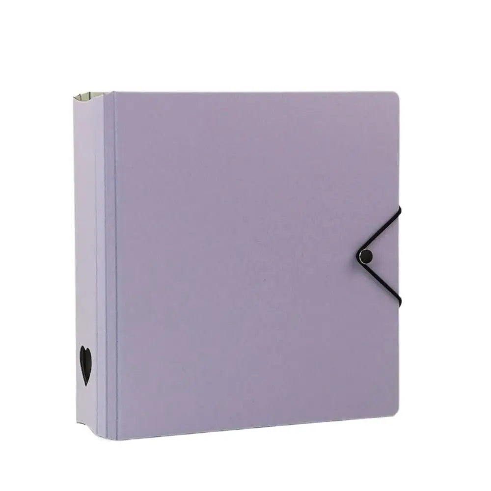 A5 Macaron Color Hollow Album New PP Photocard Binder Photo Collect Photo Folder Card Storage Album Storage Stationery