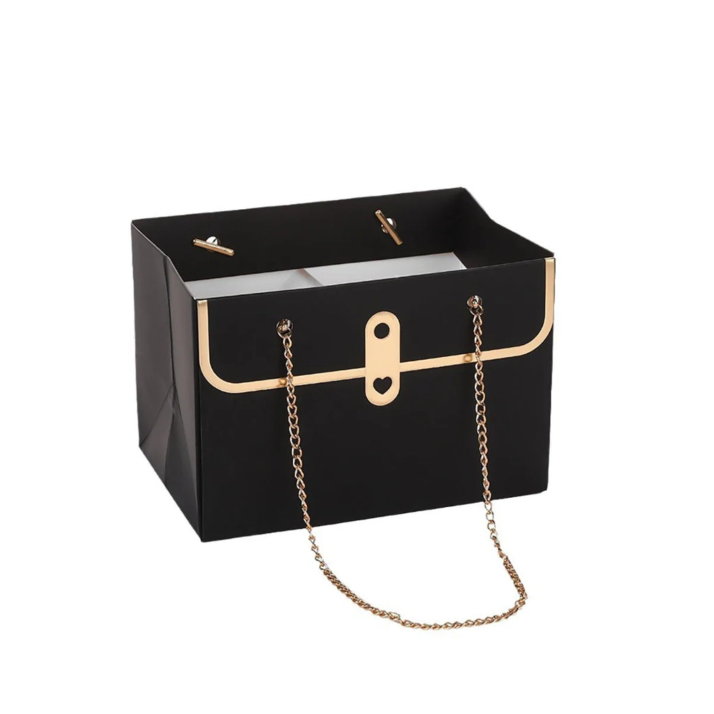 Flower Box Rose Packaging Box Portable Valentine's Day Birthday Party Gifts Wrapping Paper Bag Gift Box Candy Cake Flower Shop