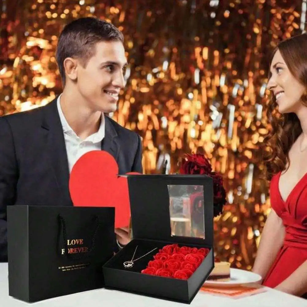 Valentine'S Day Gift Box, Necklace Jewelry Box, And Party Gift Box, Wedding Bridal Shower Bachelorette Party Gift Box