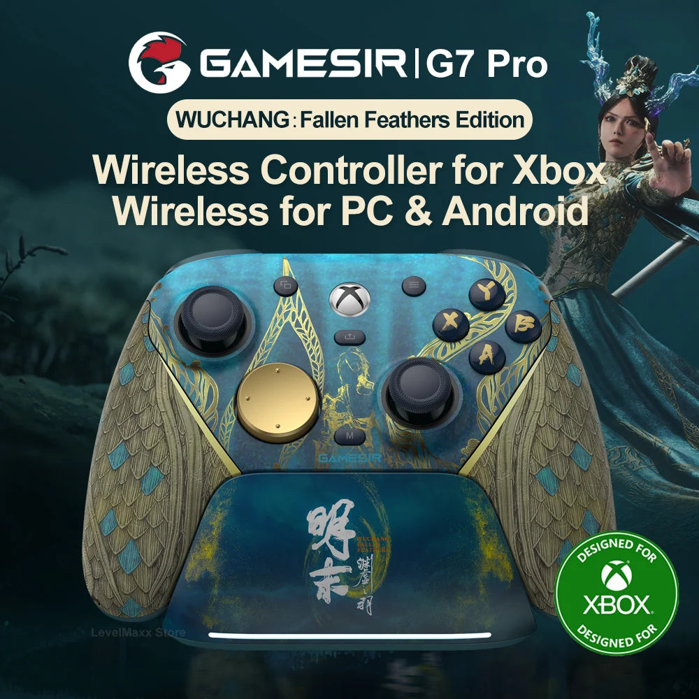 GameSir G7 Pro Xbox Licensed Game Controller, Wired Controller for Xbox, Wireless Gamepad for PC Android Mobile