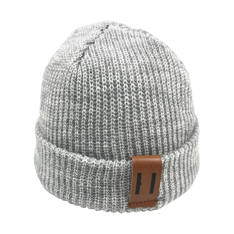 Knit Mother Kids Hat Baby Beanie for Boys Winter Baby Girl Hats Children Cap Infant Bonnet Toddler Accessories 1PC