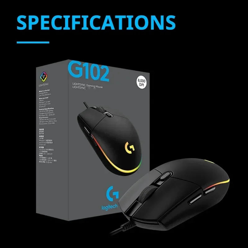 Logitech G102: The RGB Mouse for Budget Gamers