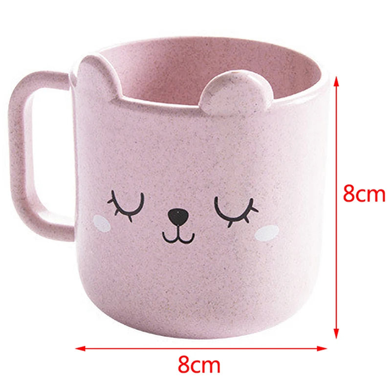 Cute Cat Mouthwash mug Toothbrush Cup Home Travel Cartoon Thickened Wash Cup Plastic mugs