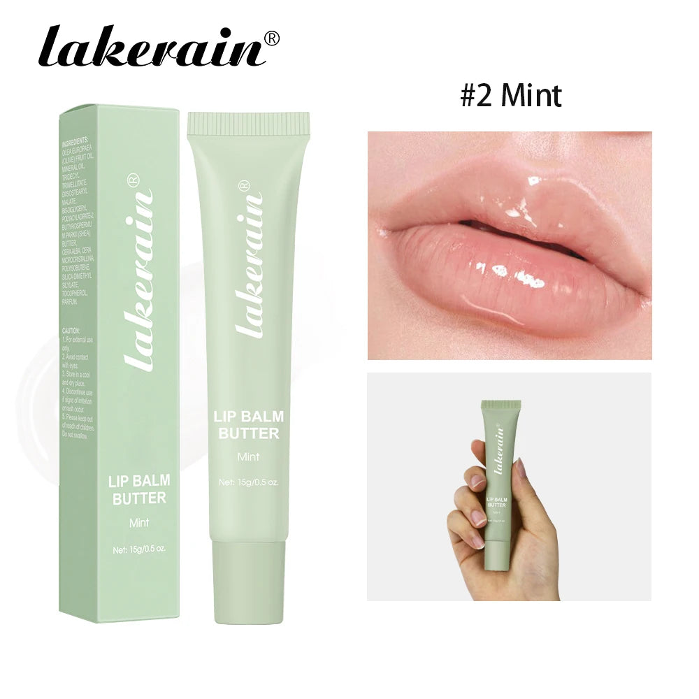 Butter Lip Balm Long Lasting Nourishes Moisturizes Soothes Lips Jelly Lip Gloss Oil Beautifying Smoothing Lip Care Balm Makeup
