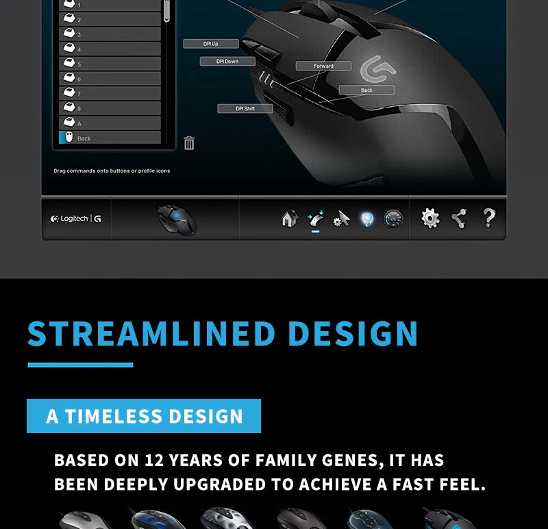 Logitech G402: Comfortable Design for Competitive Gamers