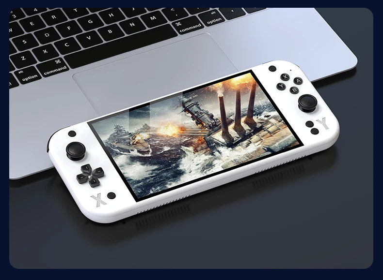 G90 7-inch 64GB 4000mAh portable handheld game console arcade suitable for PSP/PS1 retro TV game controller boys' gift