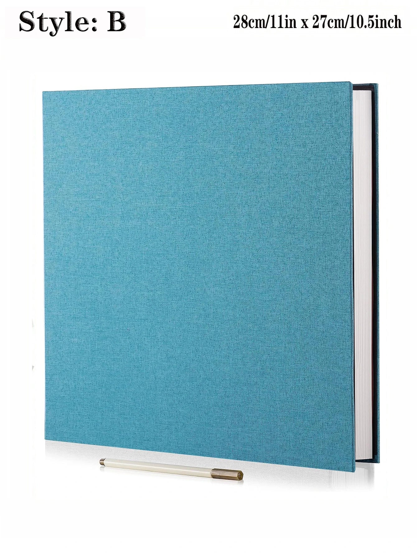 1pc Linen Photo Album Self Adhesive Scrapbook Album for 2x3 4x6 5x7 8x10 Pictures DIY Photo Book Birthday Gifts for Women Mom