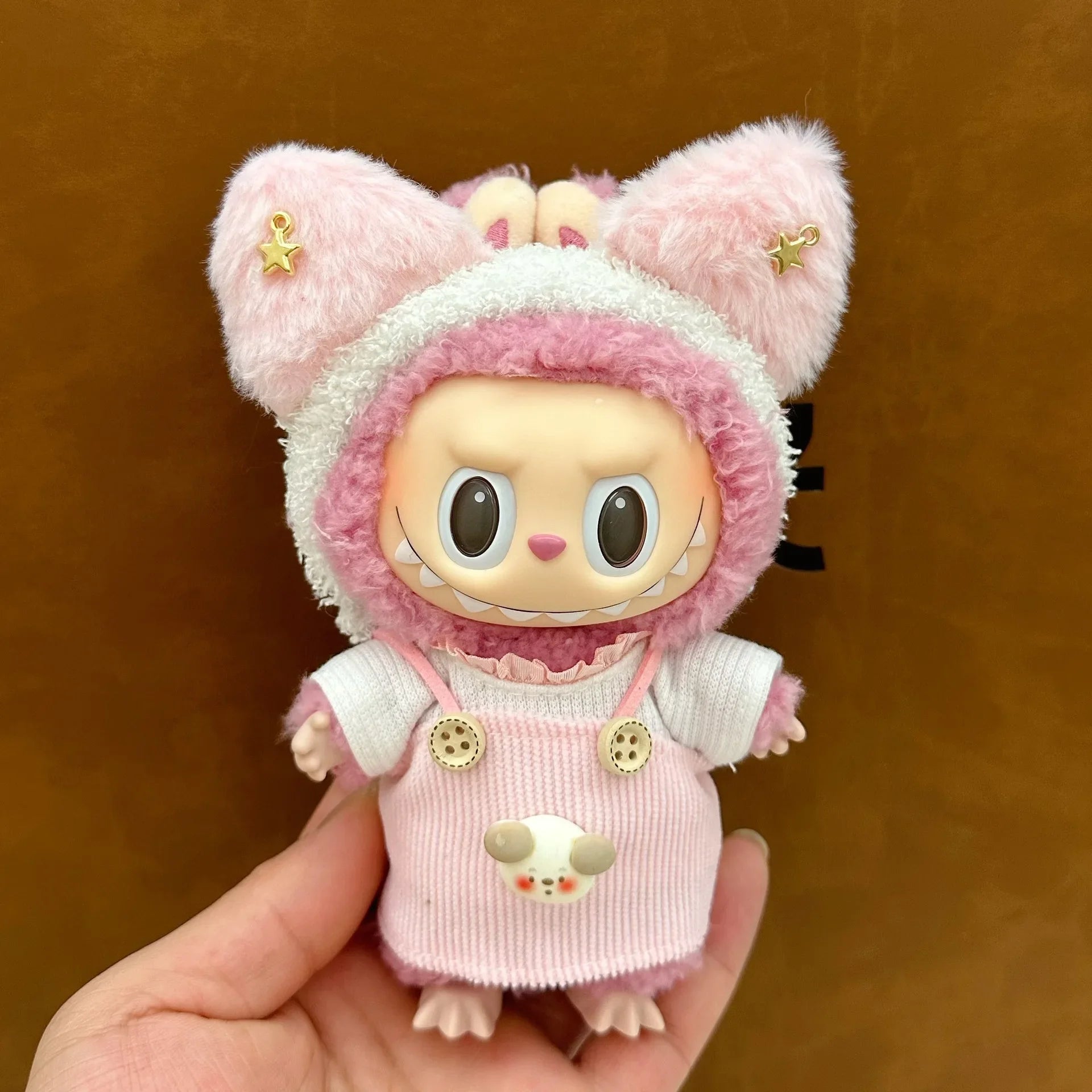 17cm Labubu doll accessories Clothing suitable for V1 V2 V3labubu fashion personality cute toy birthday gift