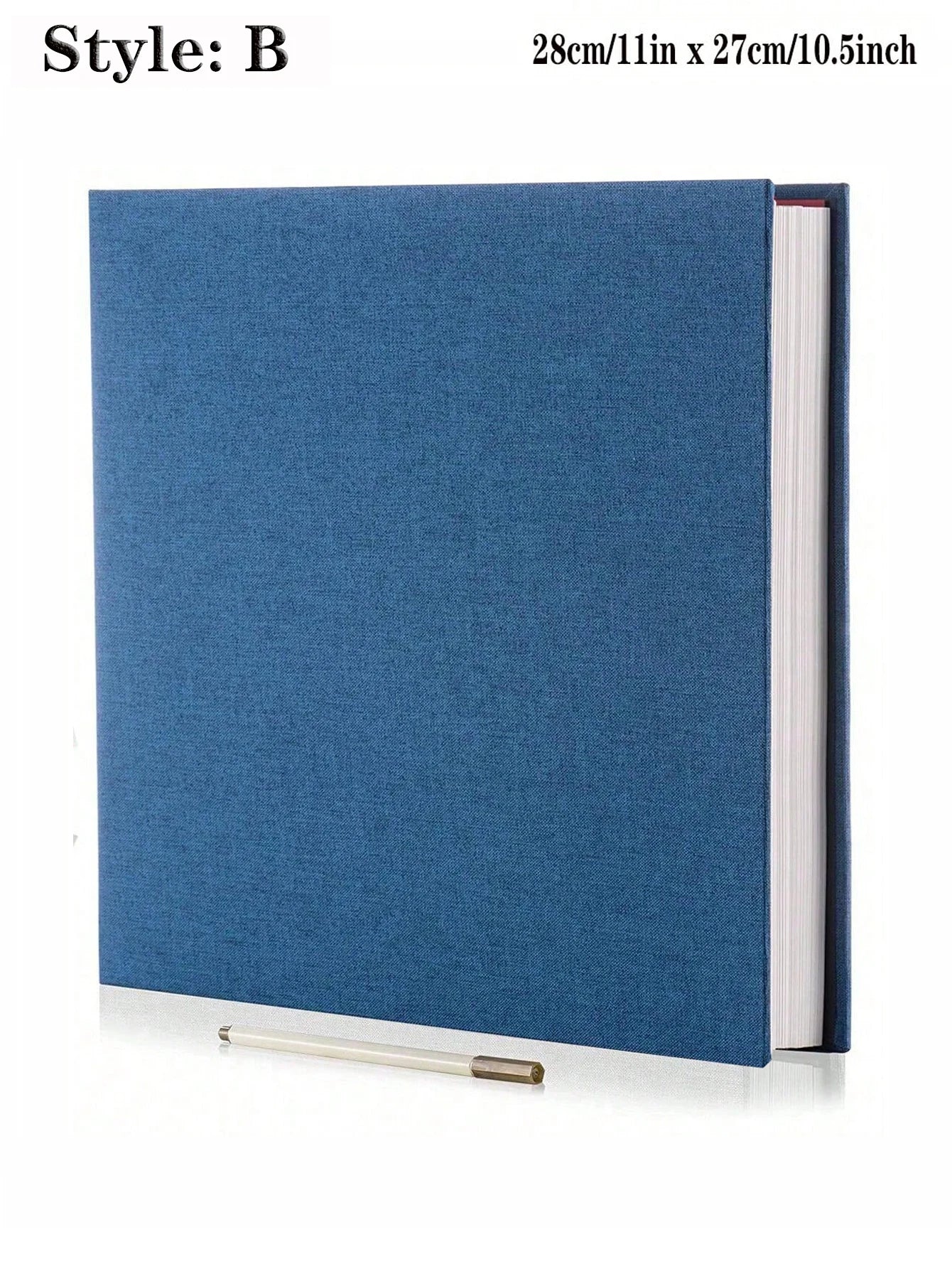 1pc Linen Photo Album Self Adhesive Scrapbook Album for 2x3 4x6 5x7 8x10 Pictures DIY Photo Book Birthday Gifts for Women Mom