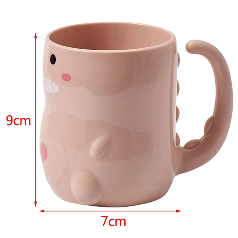Cute Cat Mouthwash mug Toothbrush Cup Home Travel Cartoon Thickened Wash Cup Plastic mugs