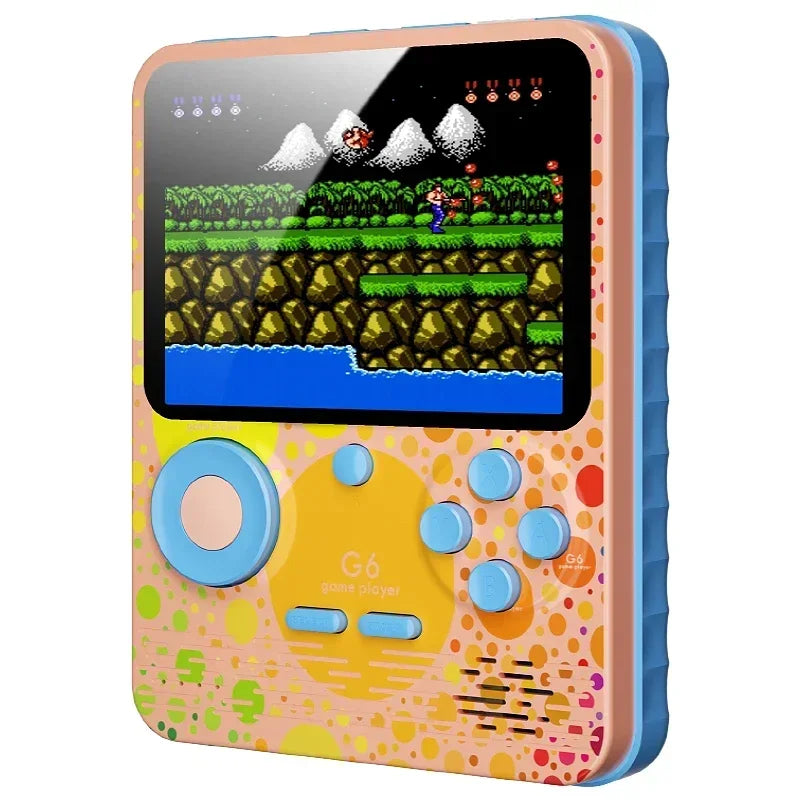 G6 Game Console 3 5 Inch Screen Handheld Game Device Portable Games Support 2 Players Video Gaming Machine for Kids