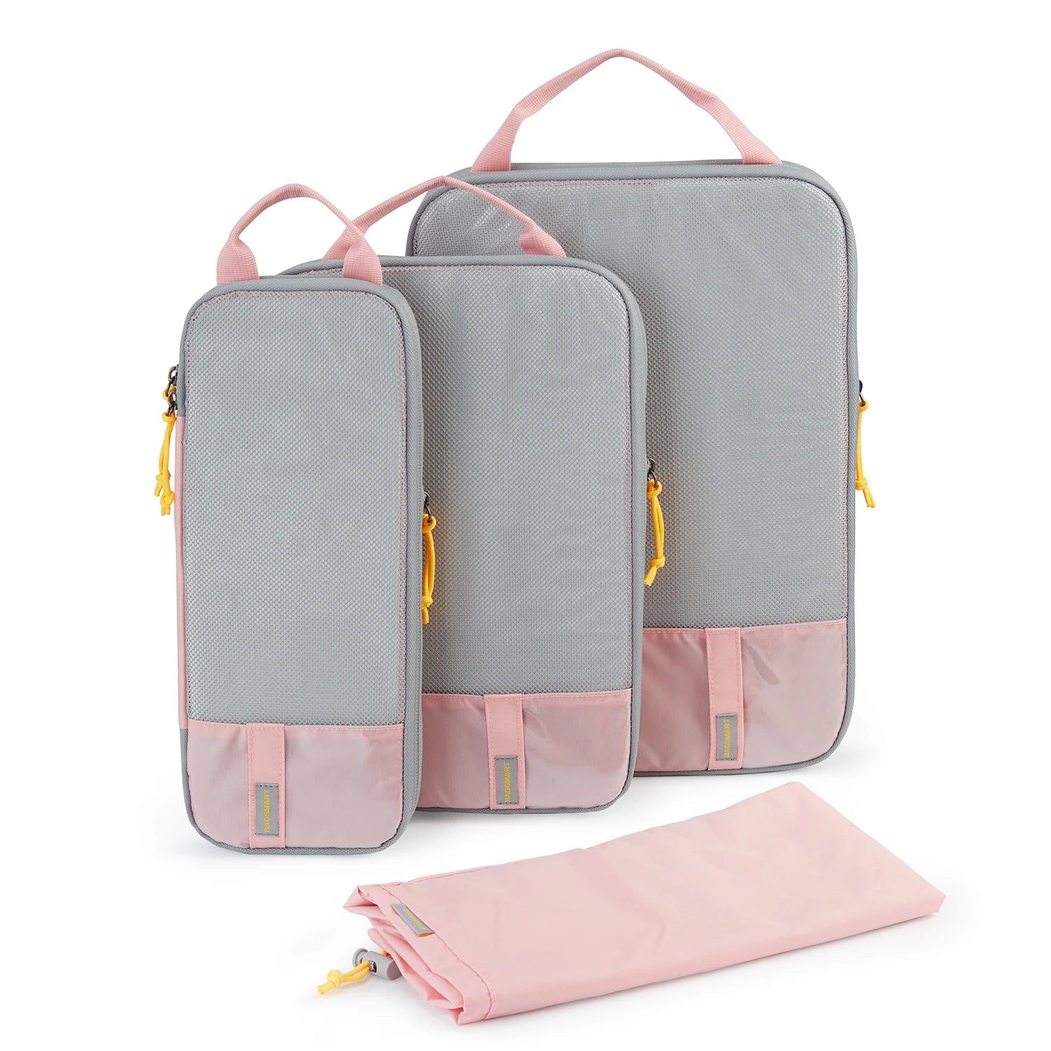 BAGSMART Packing Cubes Compression Storage Bag Travel Lightweight Suitcase Organizer Accessories  Luggage Organizer Travel Bag