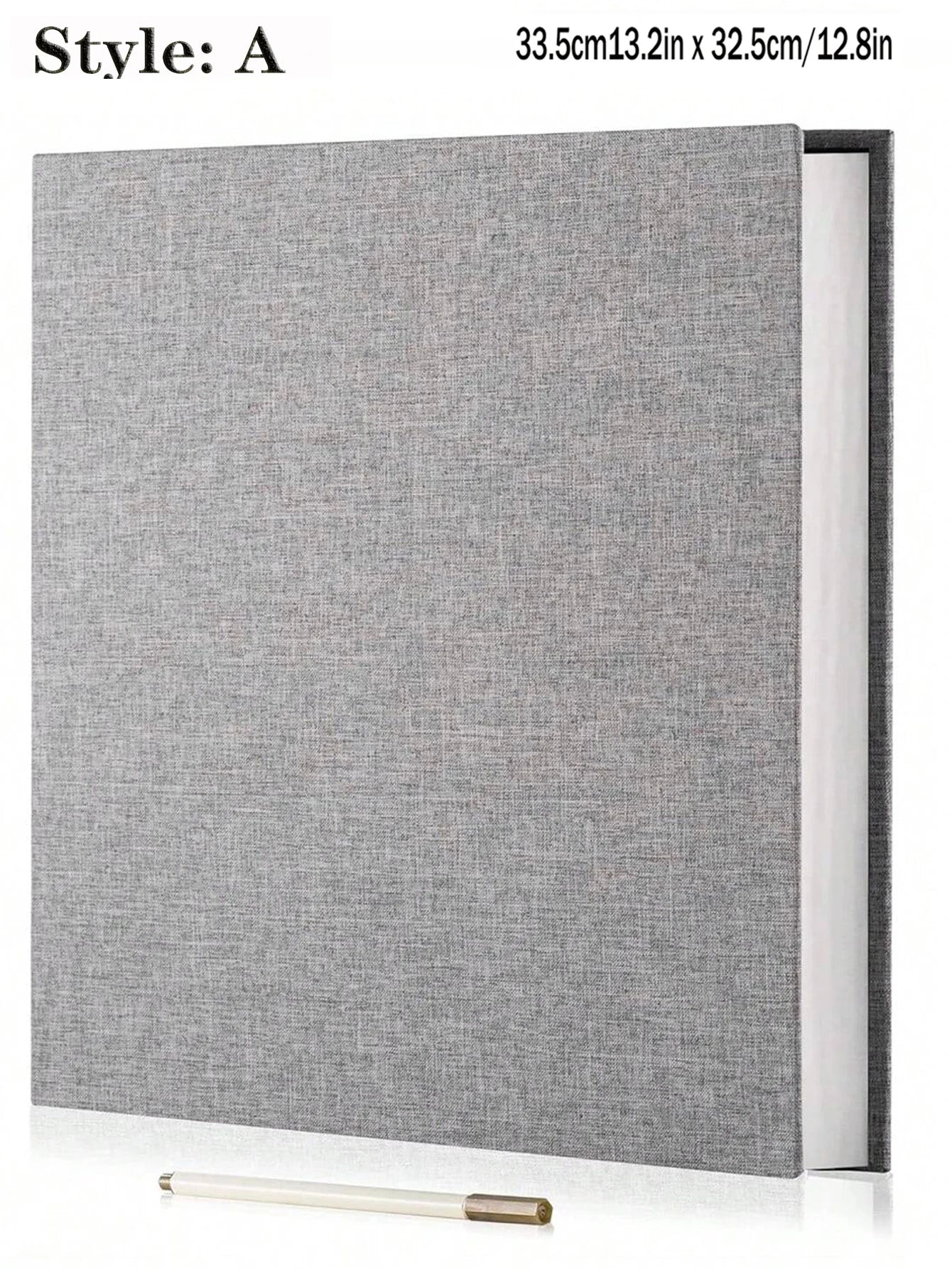 1pc Linen Photo Album Self Adhesive Scrapbook Album for 2x3 4x6 5x7 8x10 Pictures DIY Photo Book Birthday Gifts for Women Mom