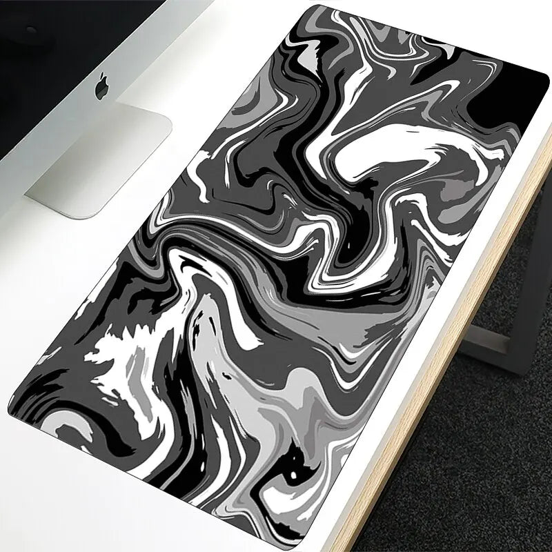 Strata Liquid Mouse Pad Computer Laptop Anime Keyboard Mouse Mat Mousepad Keyboards Gamers Decoracion Desk Mat