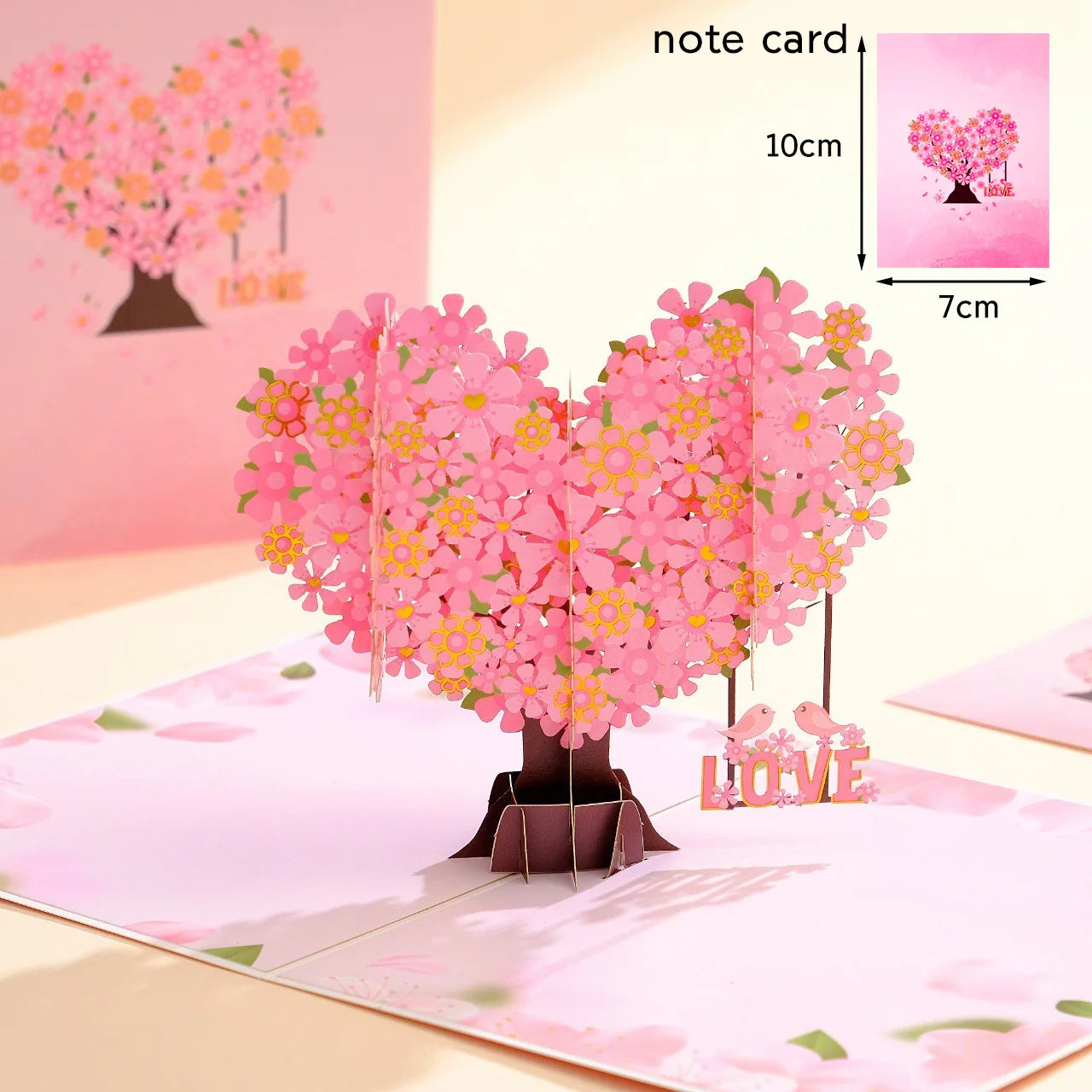 Premium 3D Pop Up Flower Bouquet Card Mothers Day Gift Valentines Day Anniversary Birthday Greeting Cards Thank You Wishes Gifts
