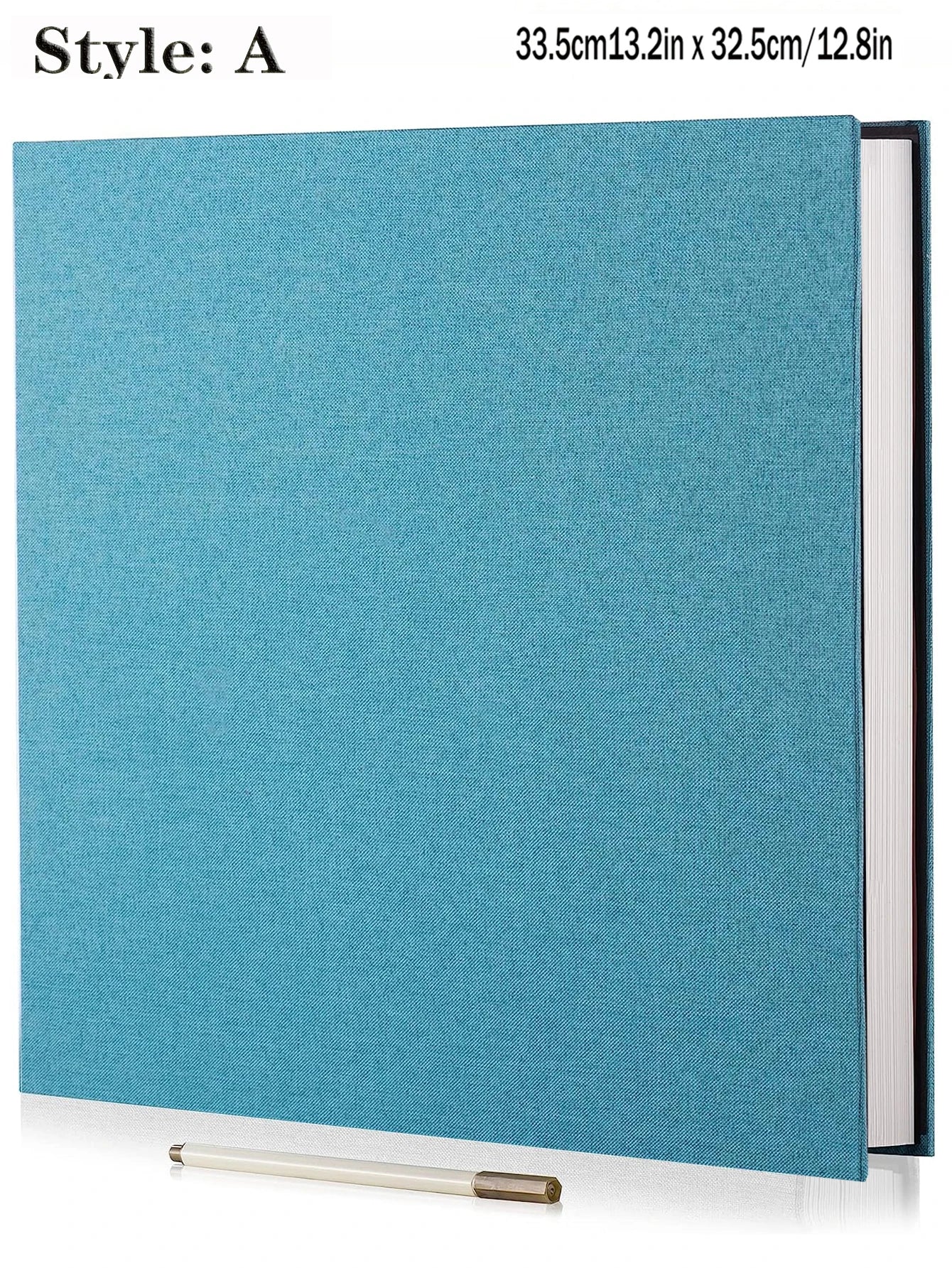 1pc Linen Photo Album Self Adhesive Scrapbook Album for 2x3 4x6 5x7 8x10 Pictures DIY Photo Book Birthday Gifts for Women Mom