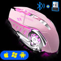 Rechargeable Wireless Mouse Gaming Computer Silent Bluetooth Mouse USB Mechanical E-Sports Backlight PC Gamer Mouse For Computer