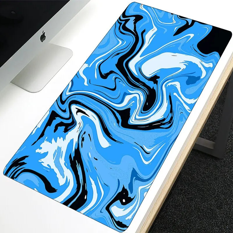 Strata Liquid Mouse Pad Computer Laptop Anime Keyboard Mouse Mat Mousepad Keyboards Gamers Decoracion Desk Mat