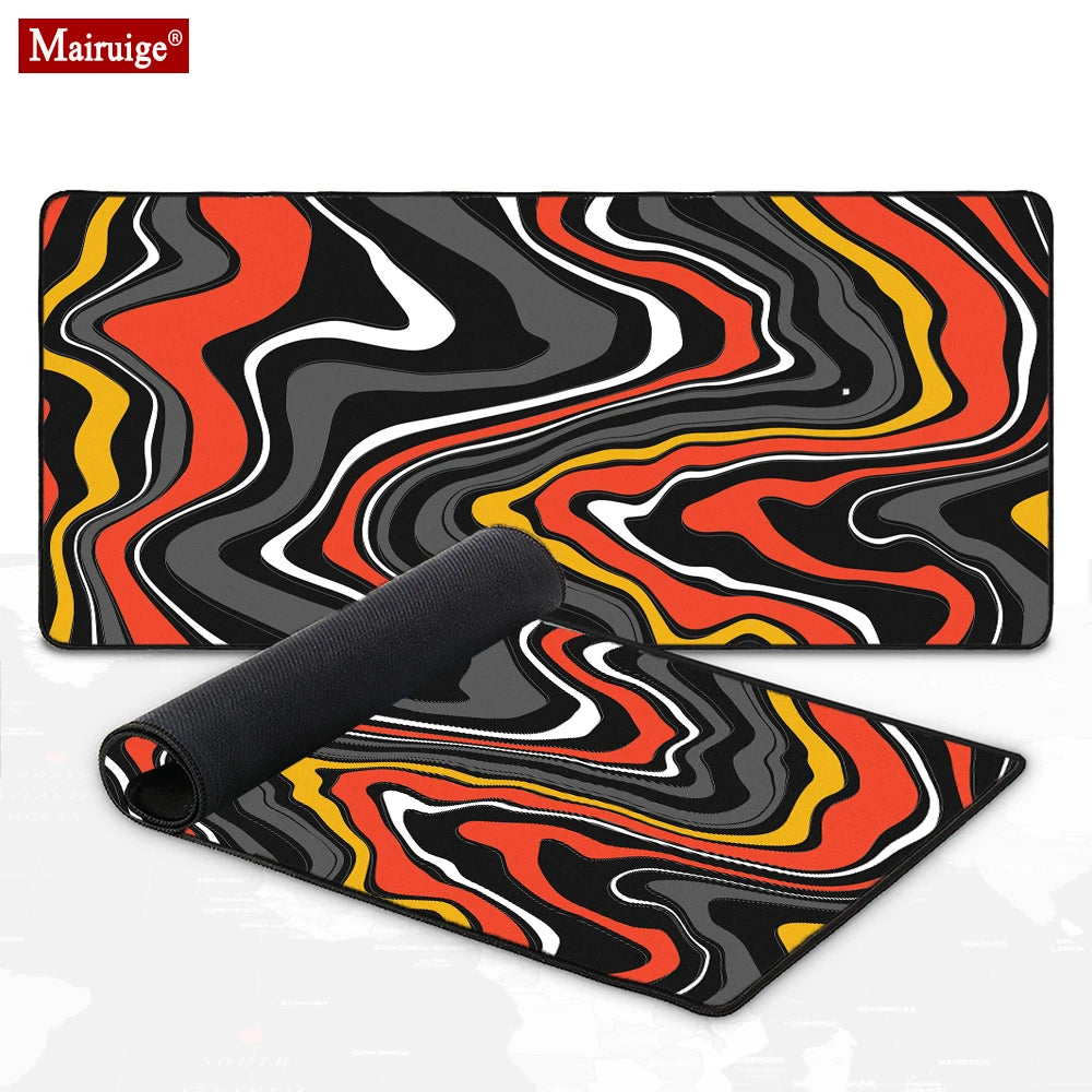 Strata Liquid Mouse Pad Computer Laptop Anime Keyboard Mouse Mat Mousepad Keyboards Gamers Decoracion Desk Mat