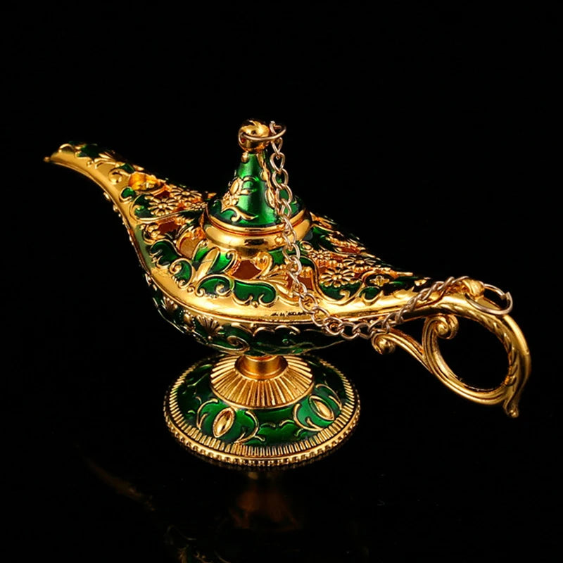 Aladdin Lamp Desktop Crafts Ornament Living Room Study Room Bedroom Decoration Holiday Gift