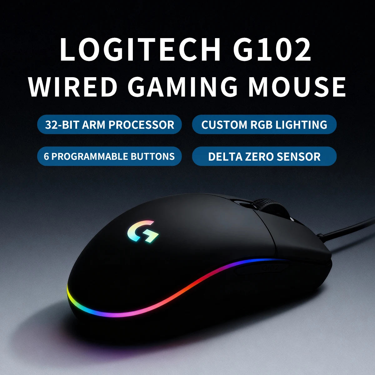Logitech G102: The RGB Mouse for Budget Gamers