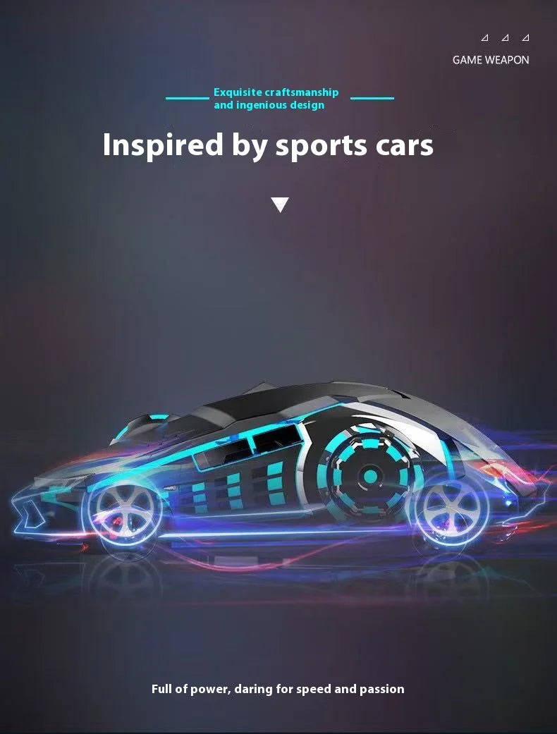 Rechargeable Wireless Mouse Gaming Computer Silent Bluetooth Mouse USB Mechanical E-Sports Backlight PC Gamer Mouse For Computer