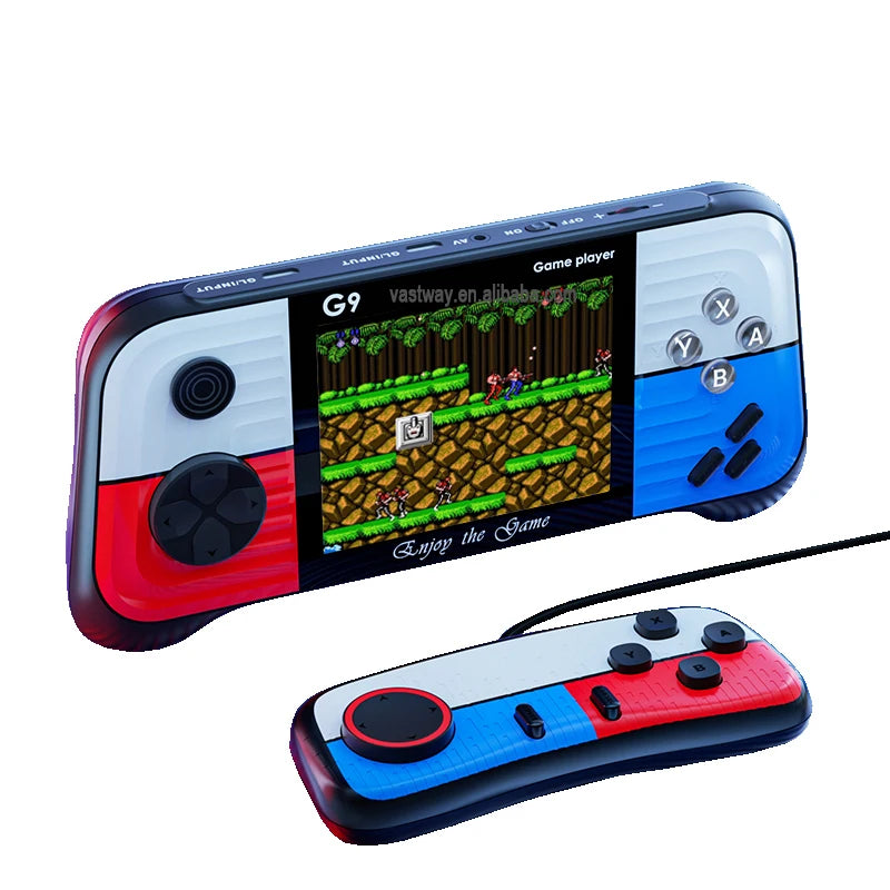 G9 Handheld Game Console 3.0 inch 666 Games 8 bit Mini Portable Retro Game Player Machine Support TV Out Gamepads