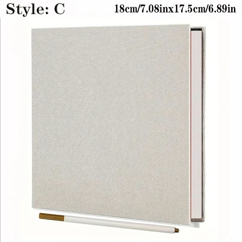 1pc Linen Photo Album Self Adhesive Scrapbook Album for 2x3 4x6 5x7 8x10 Pictures DIY Photo Book Birthday Gifts for Women Mom