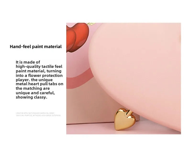 Unique Arrow-Thru-Heart Rose Ring Necklace Box Valentine's Day Creative Love Jewelry Gift Box Packaging