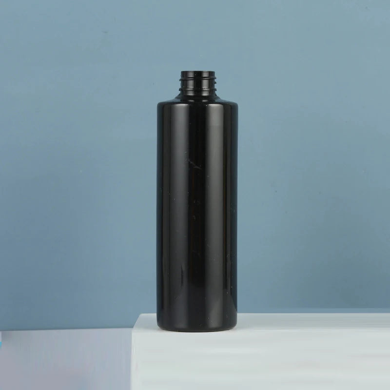 10pcs 120ML 200ML 250ML Empty Plastic Bottle With Pump Lid 500ML Cosmetic Refillable Bottle Shampoo Pump PET Bottle JX072-10