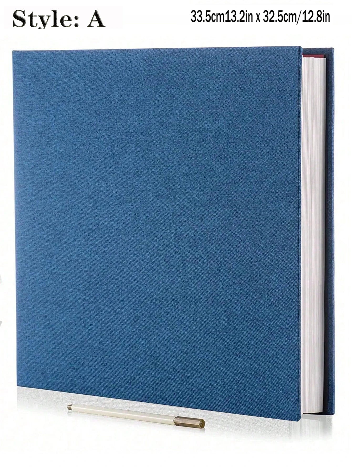 1pc Linen Photo Album Self Adhesive Scrapbook Album for 2x3 4x6 5x7 8x10 Pictures DIY Photo Book Birthday Gifts for Women Mom