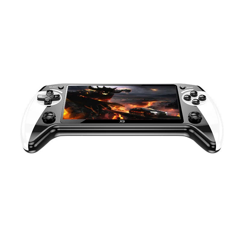 X9 portable game console, 5.5-inch HD screen, multiple languages, retro GBA Arcade video, 8 simulators with 360° non-slip joysti