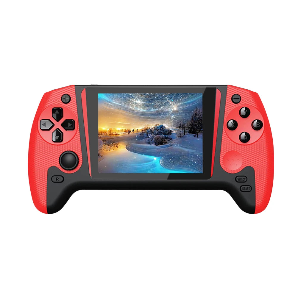 Gaming Console 3.5inch LCD Screen Built-in 500 Games Nostalgic Game Console Video Game Console for Kids Adults for Single Player