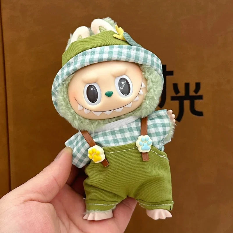 17cm Labubu doll accessories Clothing suitable for V1 V2 V3labubu fashion personality cute toy birthday gift