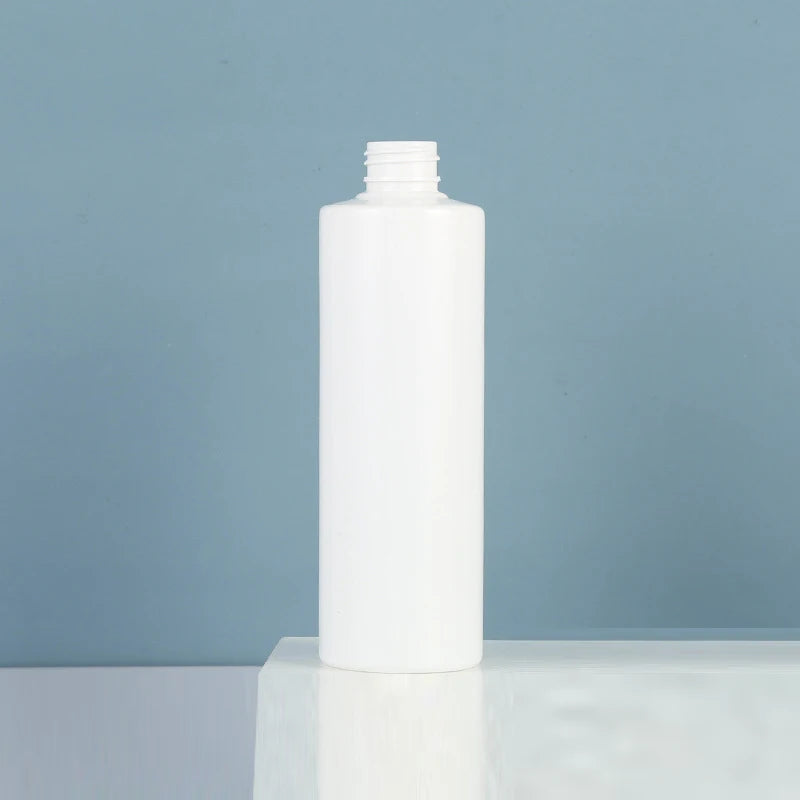 10pcs 120ML 200ML 250ML Empty Plastic Bottle With Pump Lid 500ML Cosmetic Refillable Bottle Shampoo Pump PET Bottle JX072-10